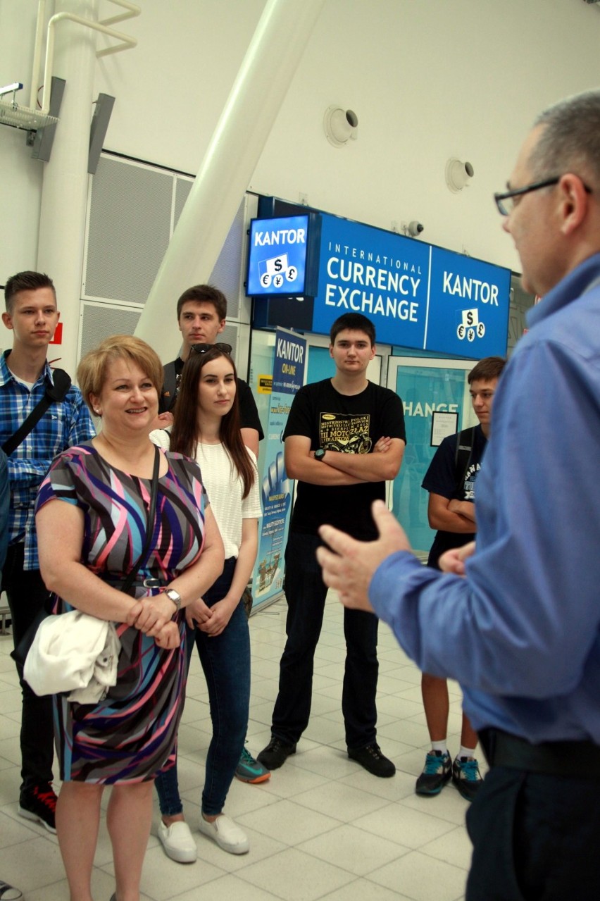Zwiedzanie lubelskiego lotniska