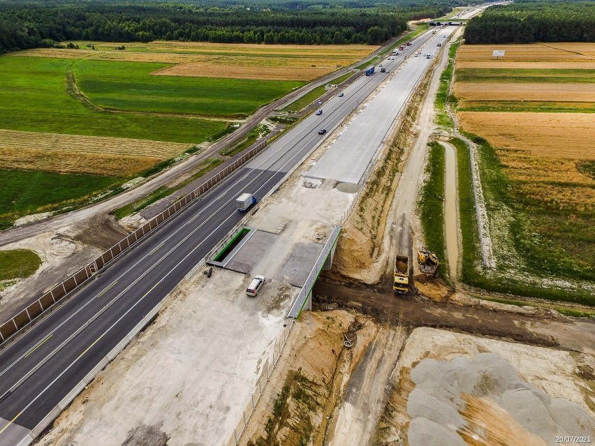 Budowa A1 na odcinku Radomsko - granica woj. śląskiego. Jak...