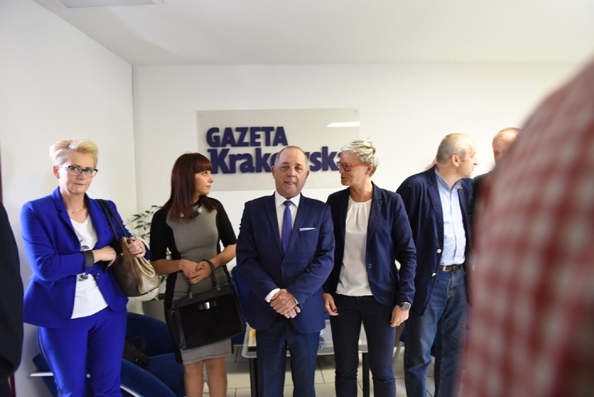 Otwarcie i poświęcenie nowej siedziby redakcji „Gazety Krakowskiej”