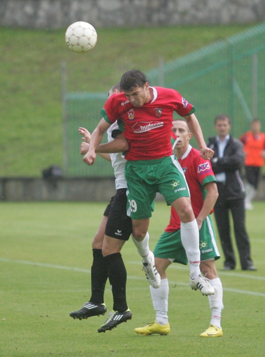 Zagłębie Sosnowiec - Chrobry Głogów 2:3 [ZDJĘCIA]. 3 bramki z karnych