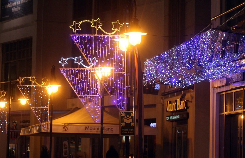 Iluminacje świąteczne w Sopocie