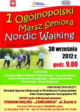 Marsz Seniora Nordic Walking na stadionie Concordii już w niedzielę