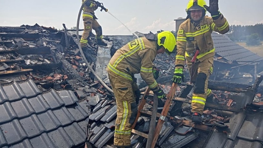 Zbiórka dla pogorzelców z Modrzewia. Skala zniszczeń szokuje