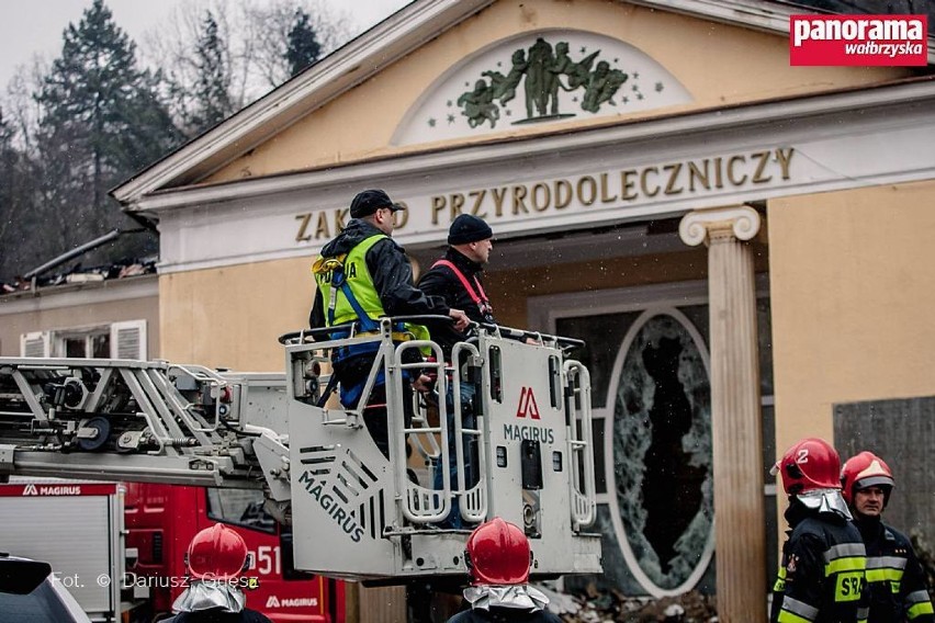 W spalonym obiekcie prowadzone były czynności śledcze pod...