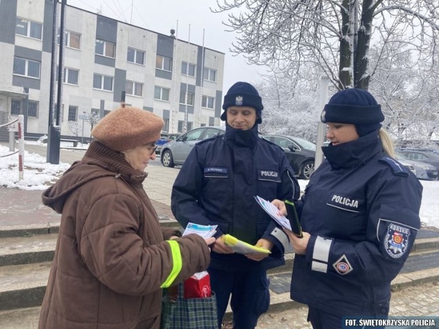 Podczas piątkowej akcji koneckich policjantów