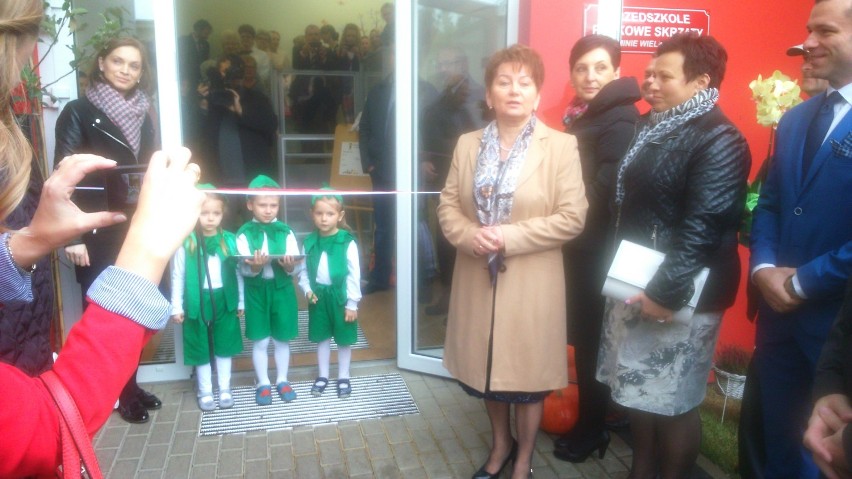 Uroczyste otwarcie przedszkola "Parkowe Skrzaty" w Koźminie Wlkp.