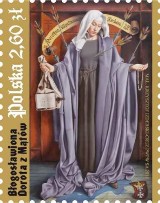 Błogosławiona Dorota z Mątów na znaczkach pocztowych. Właśnie minęła 624 rocznica śmierci patronki Pomorza