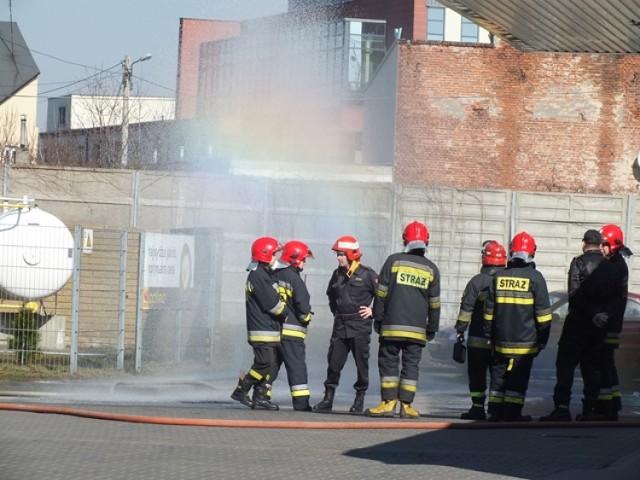 Bełchatów: Rozszczelnienie butli z gazem