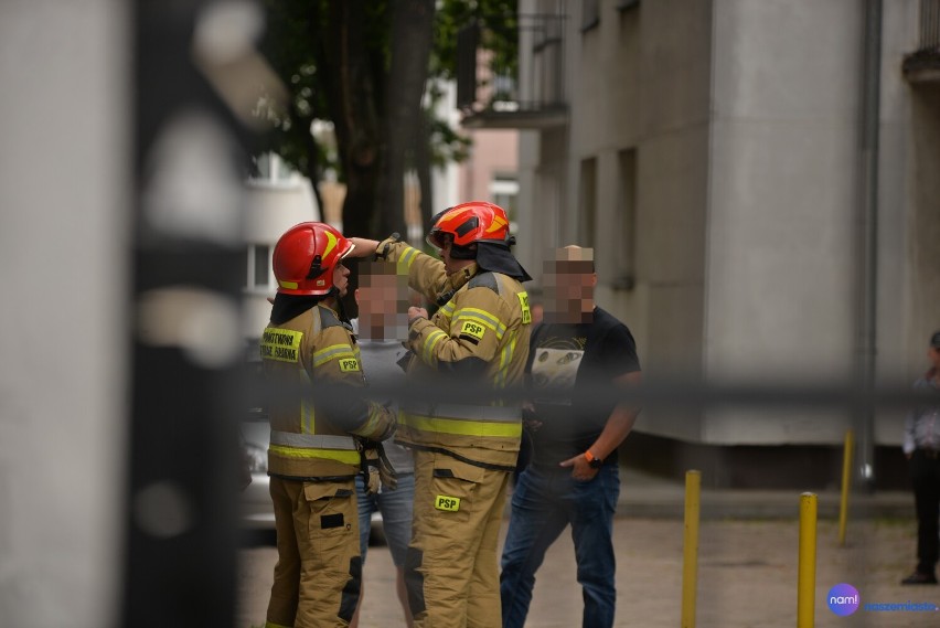 Pożar w mieszkaniu na ulicy Reymonta we Włocławku