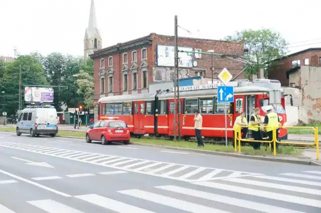 Potrącona przez tramwaj w Zabrzu