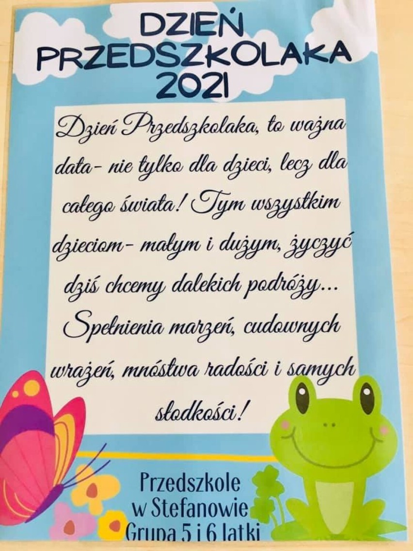 ZSP Przyprostynia. Ogólnopolski Dzień Przedszkolaka - Przedszkole Stefanowo