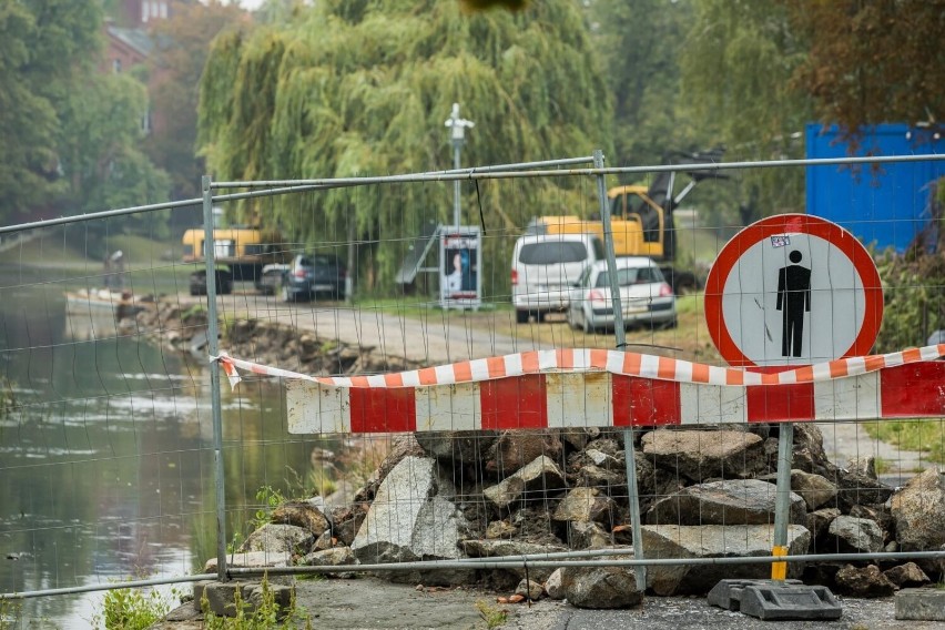 Modernizacja blisko 300 m odcinka bulwarów rozpoczęła się w...