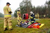 Ratowali ludzi, gasili pożary. 70 ochotników wzięło udział w manewrach na terenie gminy Chocz