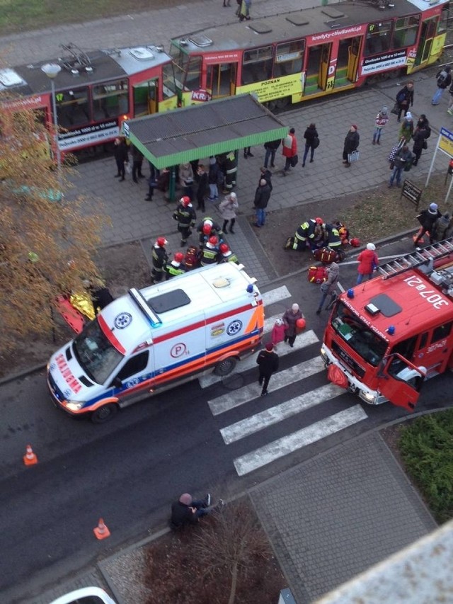 Zderzenie tramwajów w Poznaniu: Pijany motorniczy usłyszał zarzuty