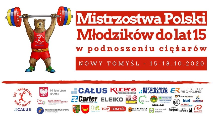 Nowy Tomyśl: Mistrzostwa Polski do lat 15 w podnoszeniu ciężarów zbliżają się wielkimi krokami 