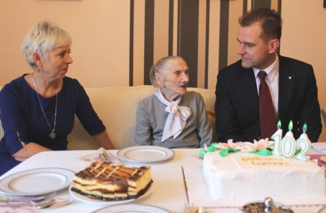 Pani Janina Konopacka ukończyła 102 lata