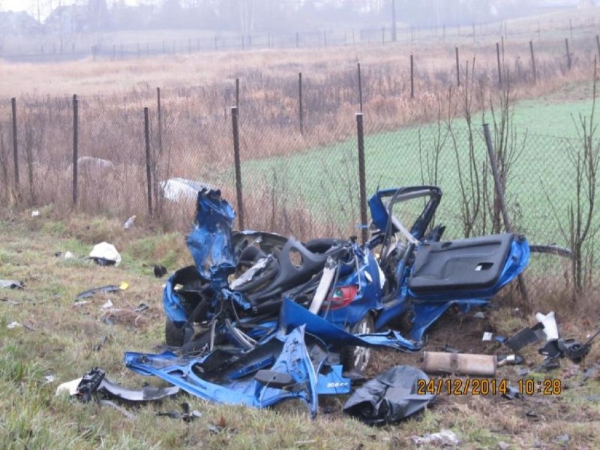 Śmiertelny wypadek w Glinczu - nie żyje 27-latek