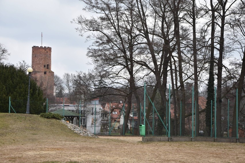 Łagów Lubuski wczesną wiosną - marzec 2023