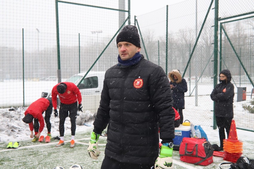 Pierwszy trening Widzewa