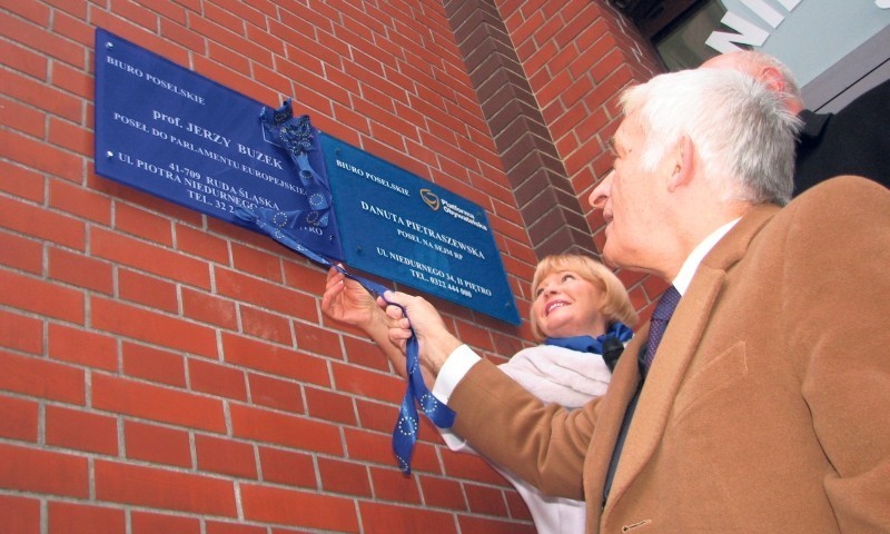 Jerzy Buzek został Honorowym Obywatelem Rudy Śl. Otwarł też...