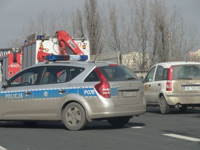 Wypadek na Drogowej Trasie Średnicowej na pograniczu Chorzowa i Świętochłowic