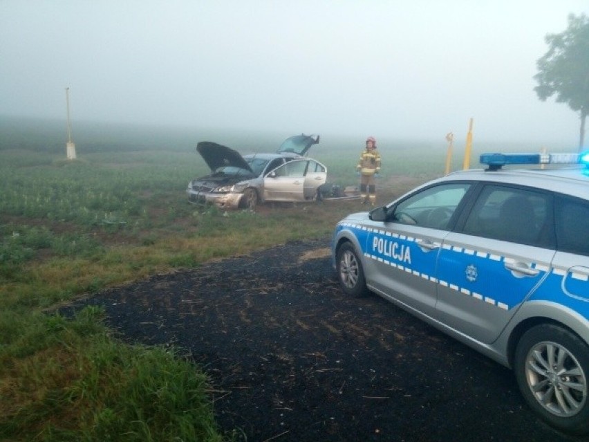 Groźny wypadek na DK6 w okolicach Rzyszczewa. Autem jechały 4 osoby [zdjęcia]