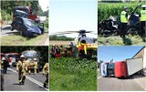 Piekielny dzień z serią wypadków i kolizji we Włocławku i regionie [zdjęcia]