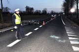 Tragiczny wypadek w Bzowie koło Świecia. Motocyklista poniósł śmierć na miejscu
