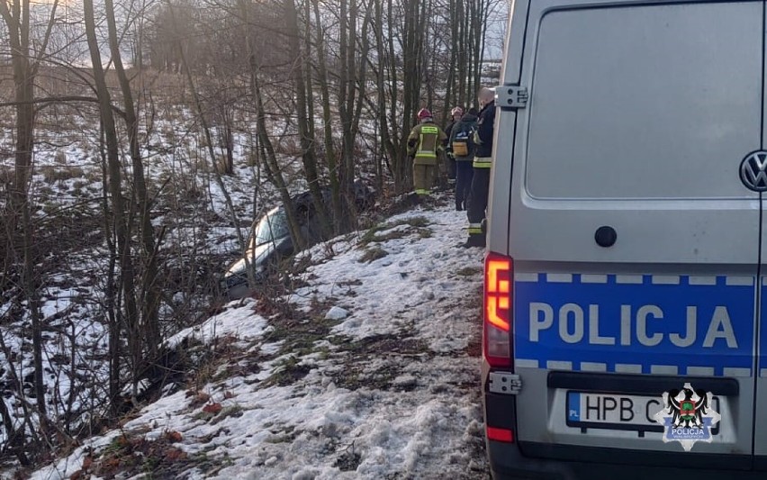 Groźny wypadek między Wałbrzychem i Olszyńcem dzisiaj...