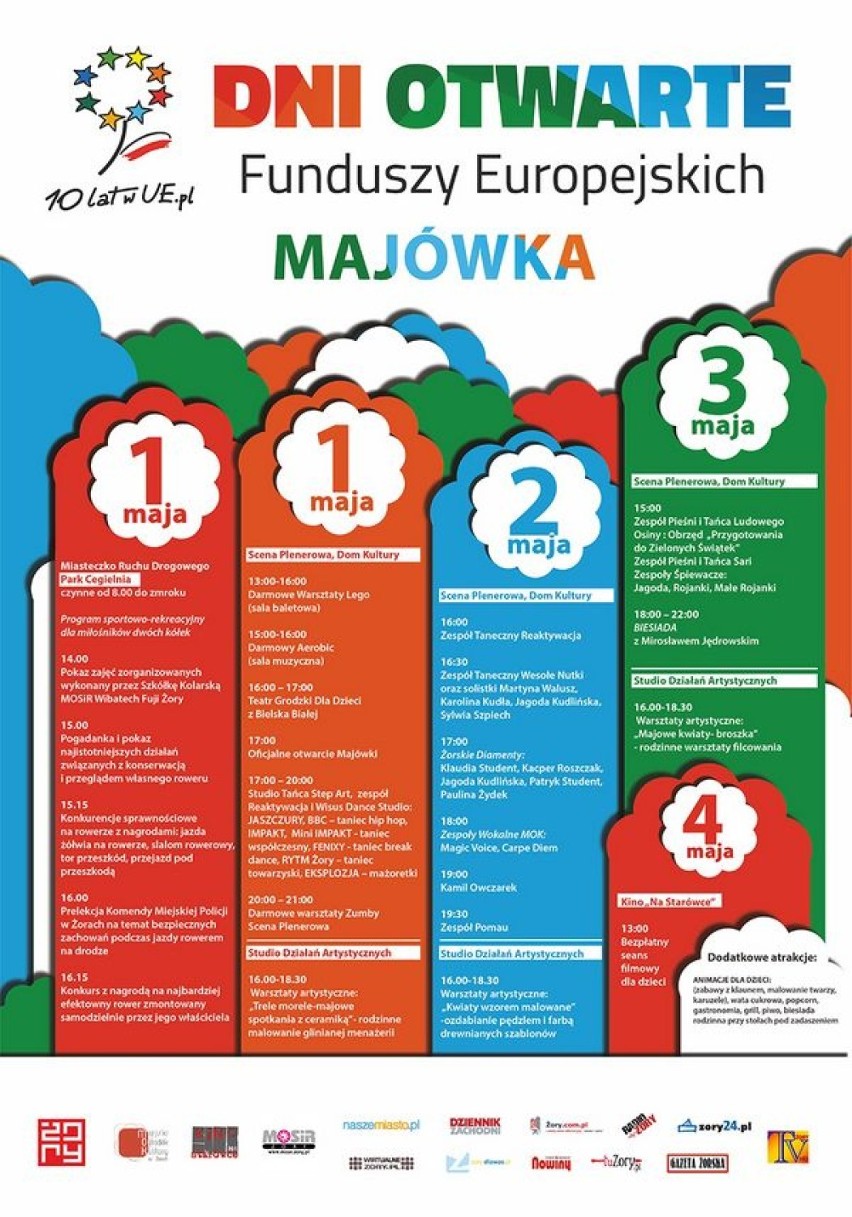 Od 1 do 11 maja z okazji 10. rocznicy wstąpienia Polski do...