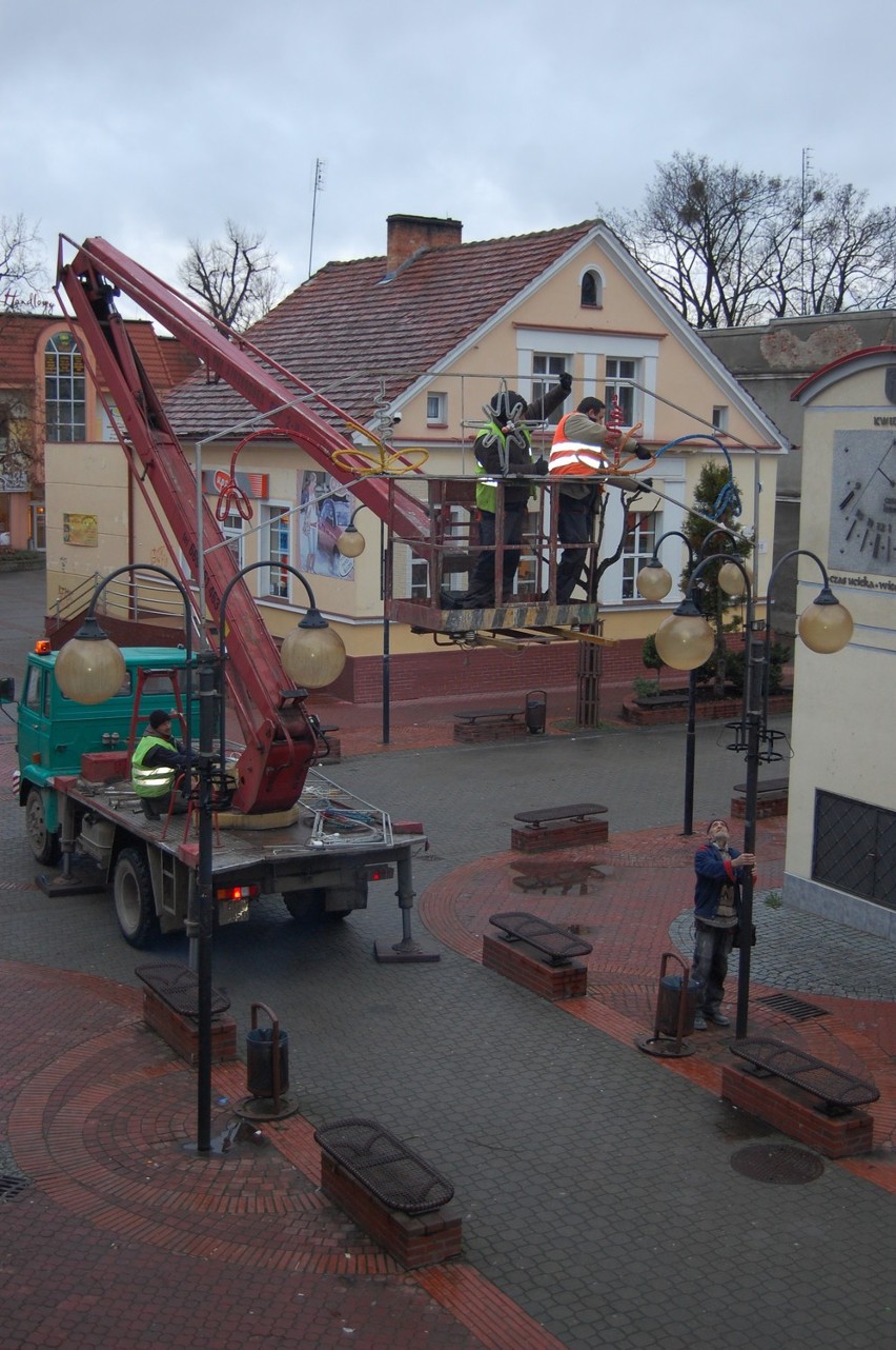 Kwidzyn. Na Mikołajki miasto rozświetlą lampki