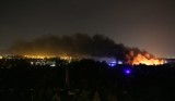 W pożarze w Sosnowcu spłonęło 1100 pojemników z trucizną po produkcji lakierów. Prokuratura: to mogło zagrażać ludziom
