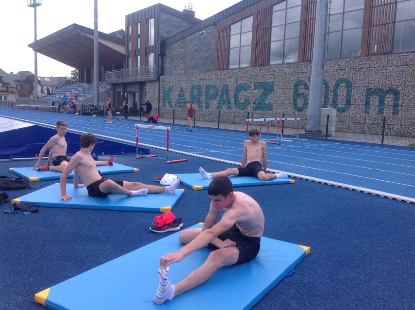 Intensywne trening łęczyckich lekkoatletów w Karpaczu