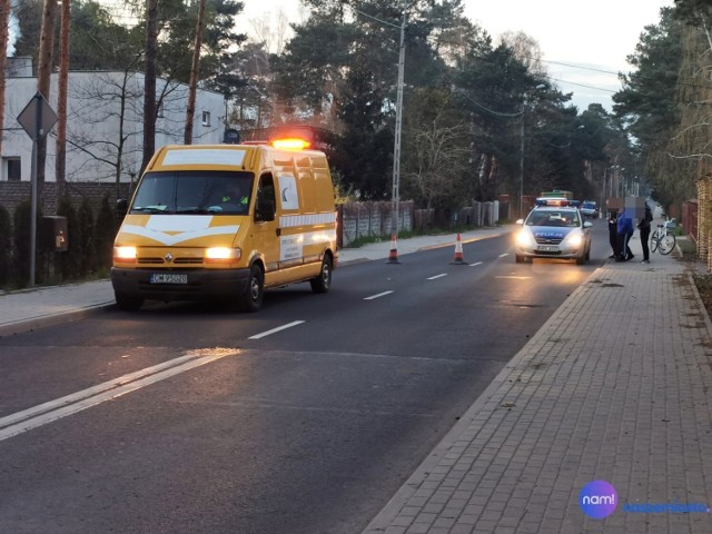 Wypadek na osiedlu Michelin