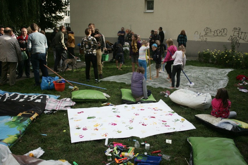 Sąsiedzki piknik na finisz działalności Ogrodu Łazarz