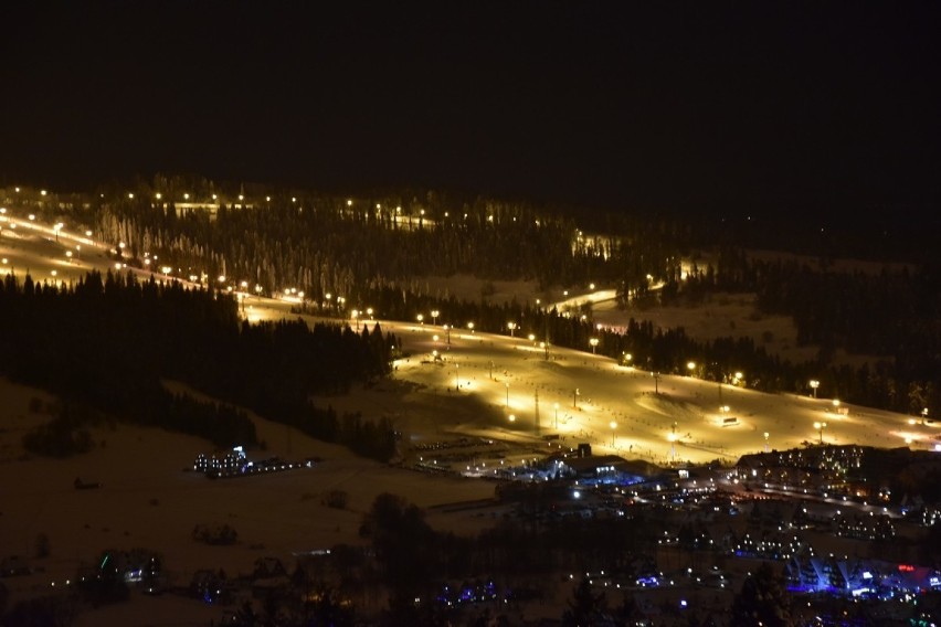 Podhale: Nocą stoki narciarskie wyglądają najpiękniej. Musisz zobaczyć te zdjęcia! [28.01.]