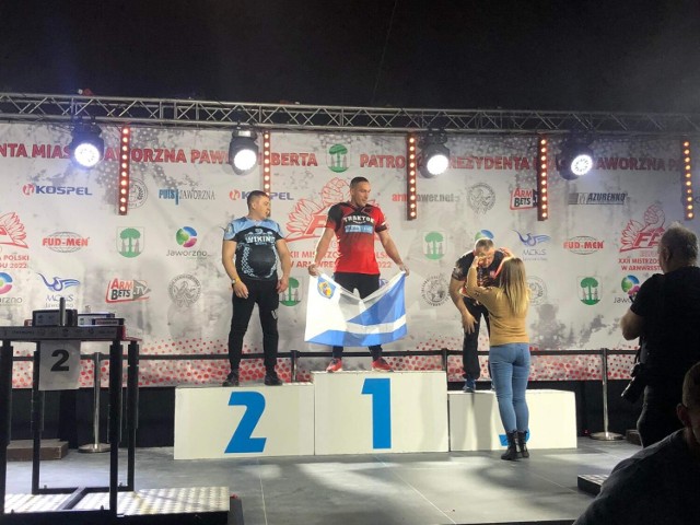 Wiesław Rzanny po raz kolejny stanął na podium. Wywalczył tytuł Mistrza Polski w armwrestlingu.