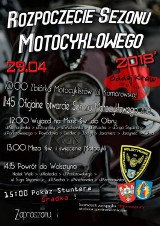 Rozpoczęcie sezonu motocyklowego w Wolsztynie już 29 kwietnia