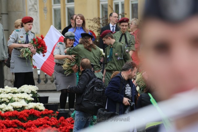 2 maja w Poznaniu na Placu Wolności odbyły się oficjalne obchody ...