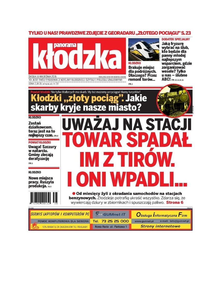 Panorama Kłodzka już w sprzedaży. W numerze mnóstwo ciekawych informacji