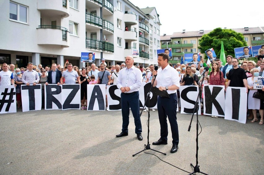 Chojnice. Spotkanie z Rafałem Trzaskowskim, kandydatem na prezydenta RP 