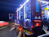 Wypadek śmiertelny na DK 5 w powiecie świdnickim. Nie żyje 68-letni pasażer, trzy osoby w szpitalu