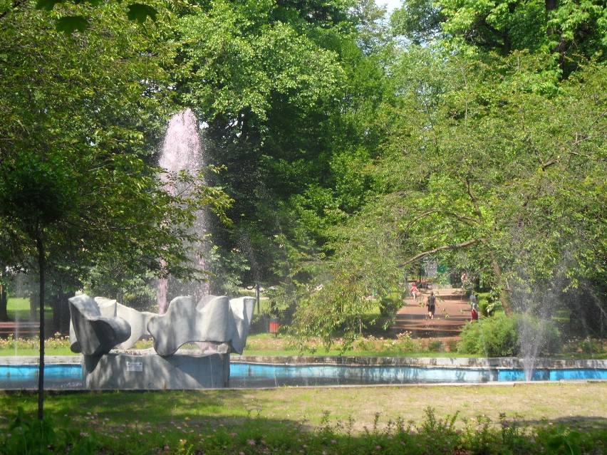 Fontanna w Parku Miejskim