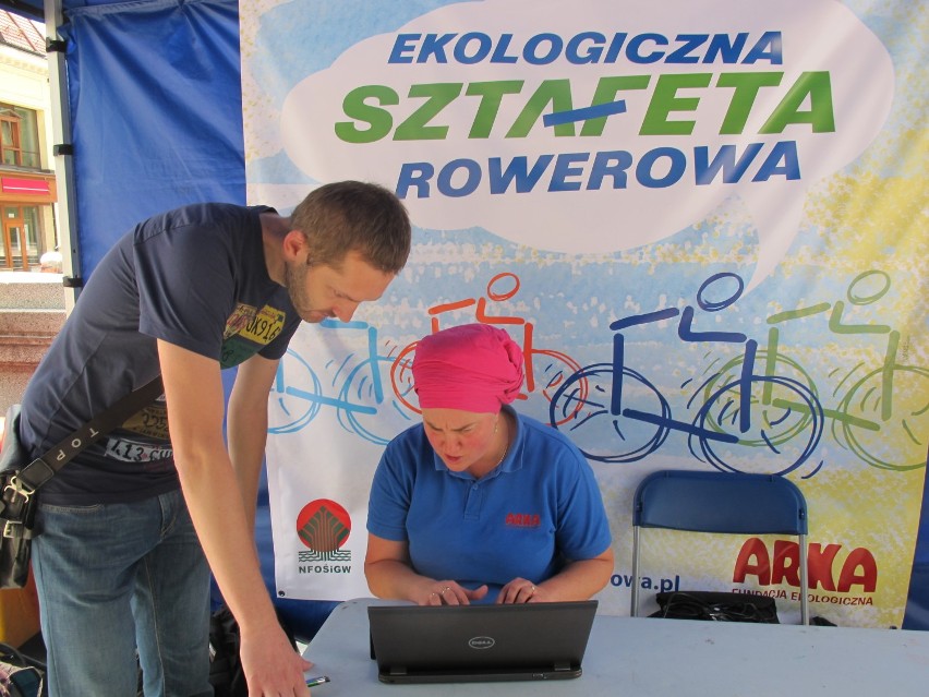 Wystartowała ekologiczna sztafeta rowerowa bielskiej fundacji Arka