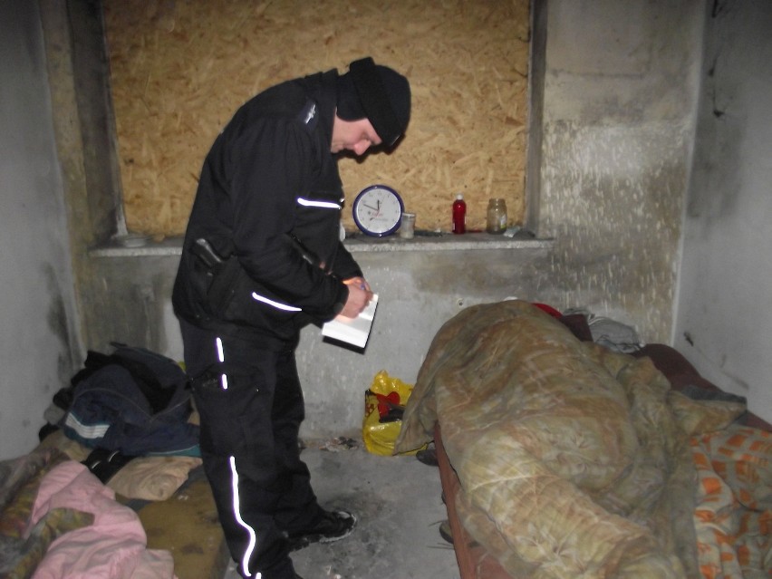 Głogów: Szukali bezdomnych (zdjęcia)
