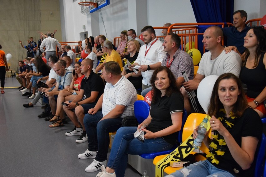 Mecz Skra Bełchatów - Czarni Radom na otwarcie hali sportowej w Zduńskiej Woli ZDJĘCIA