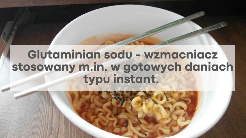 Benzoesan sodu, glutaminian sodu i aspartam. Jakie dodatki do żywności na co dzień spożywamy? Co powinien wiedzieć konsument?