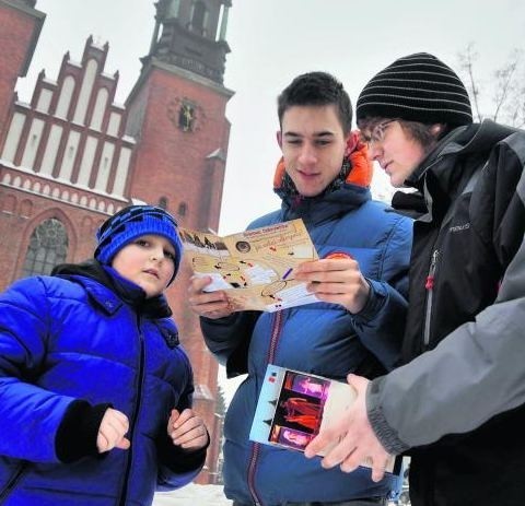 Zdobywcy drugiego miejsca, od lewej: Marcel Jabłoński, Maksym Wróbel i Mateusz Golcz