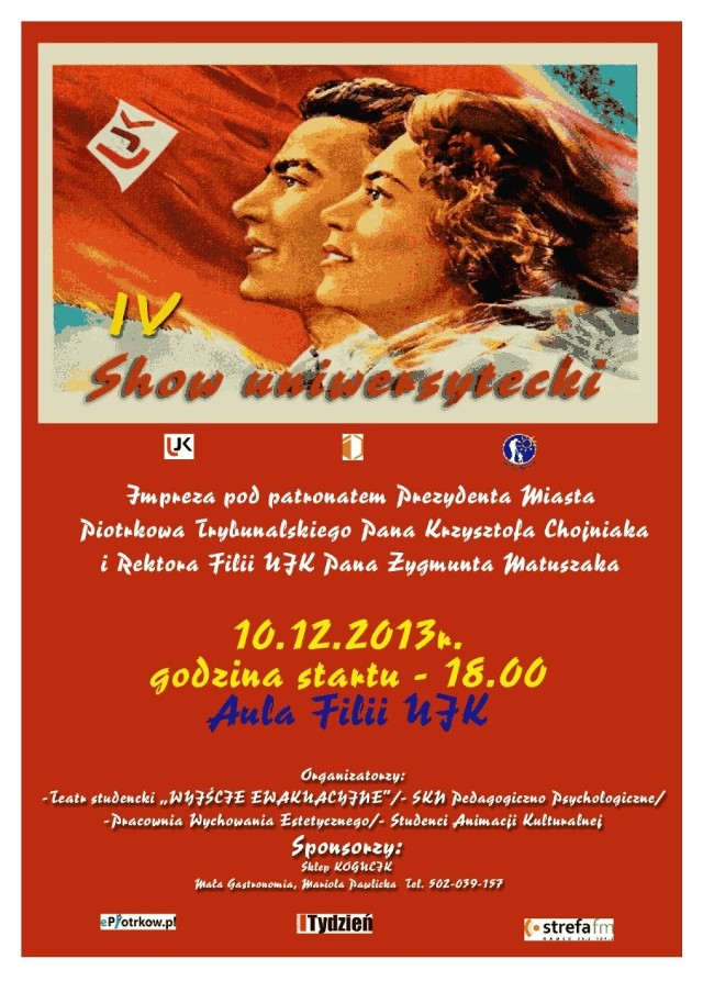 IV Show Uniwersytecki na UJK w Piotrkowie