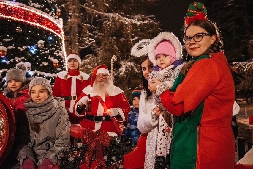 Święty Mikołaj odwiedził dzieci w Ciechocinku